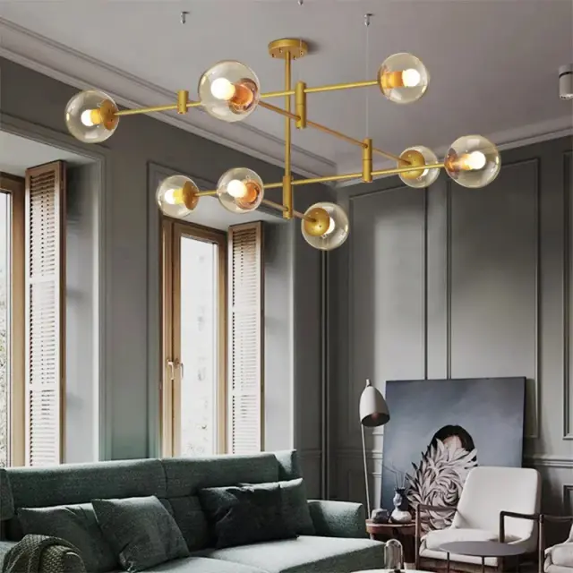 Люстра Imperium Loft 140725-26 GAP — золотой, ракурс 5