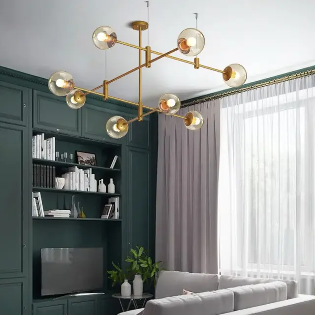 Люстра Imperium Loft 140725-26 GAP — золотой, ракурс 7