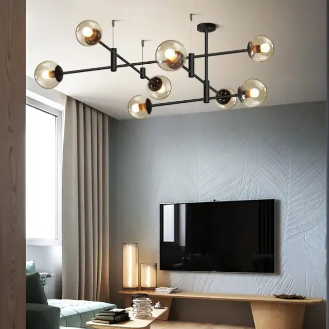 Люстра Imperium Loft 140725-26 GAP — золотой, ракурс 9