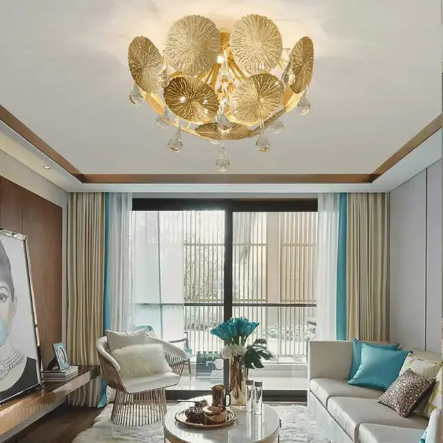 Люстра Imperium Loft 140768-26 INCA — латунь, ракурс 18