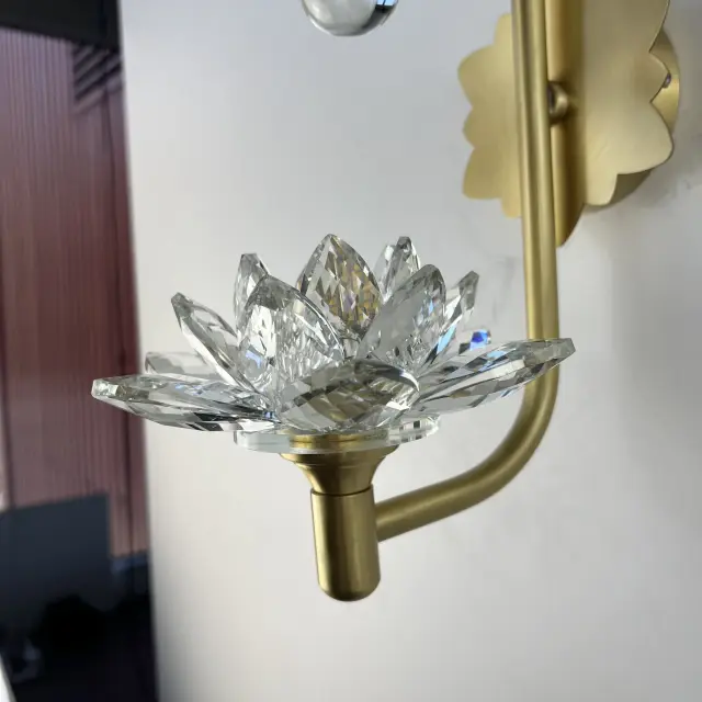 Бра Imperium Loft 140843-26 LOTOS — латунь, ракурс 12