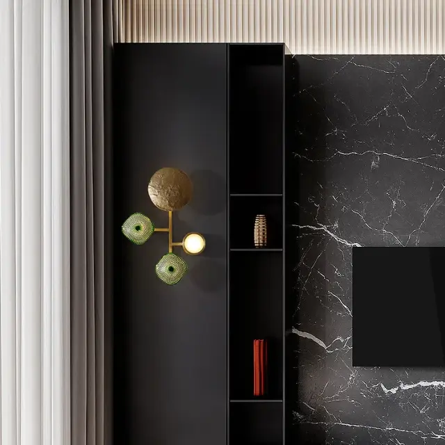 Бра Imperium Loft 140995-26 SHIELD — латунь, ракурс 12