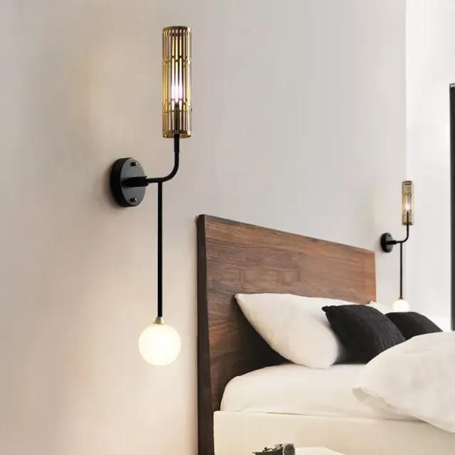 Бра Imperium Loft 141052-26 SWAY — черный, ракурс 3