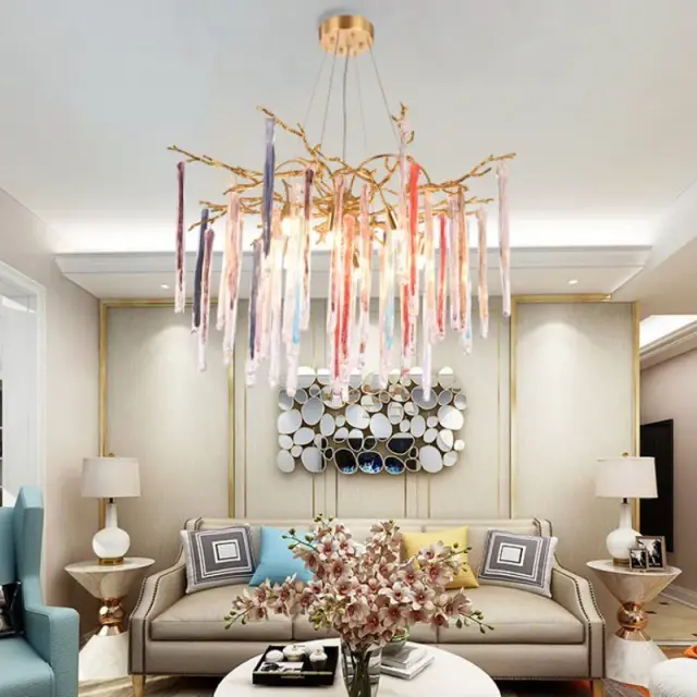 Люстра Imperium Loft 141125-26 VENETA — золотой, ракурс 24