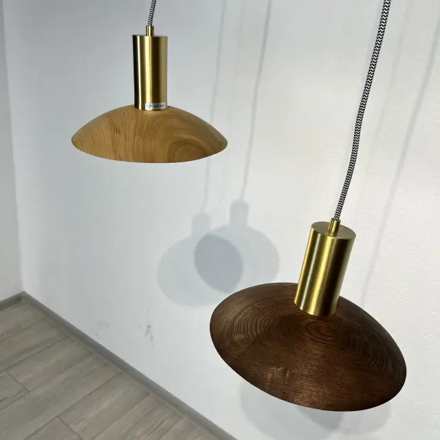 Светильник Imperium Loft 141158-26 WOOD — латунь, ракурс 5