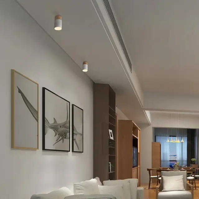 Точечный светильник Imperium Loft 141159-26 WOOD — бежевый, ракурс 7