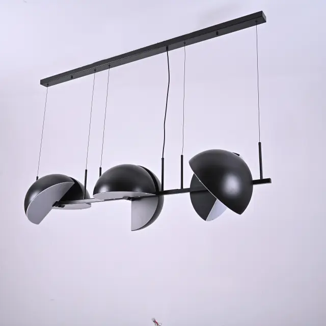 Светильник Imperium Loft 144330-22 TRAPEZE TRIPLETTE — черный, ракурс 7