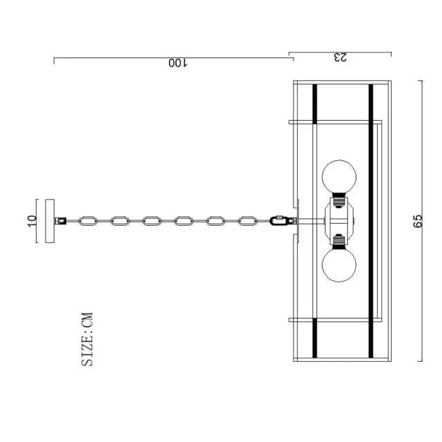 Люстра Imperium Loft 151582-26 ADEN — черный, ракурс 2