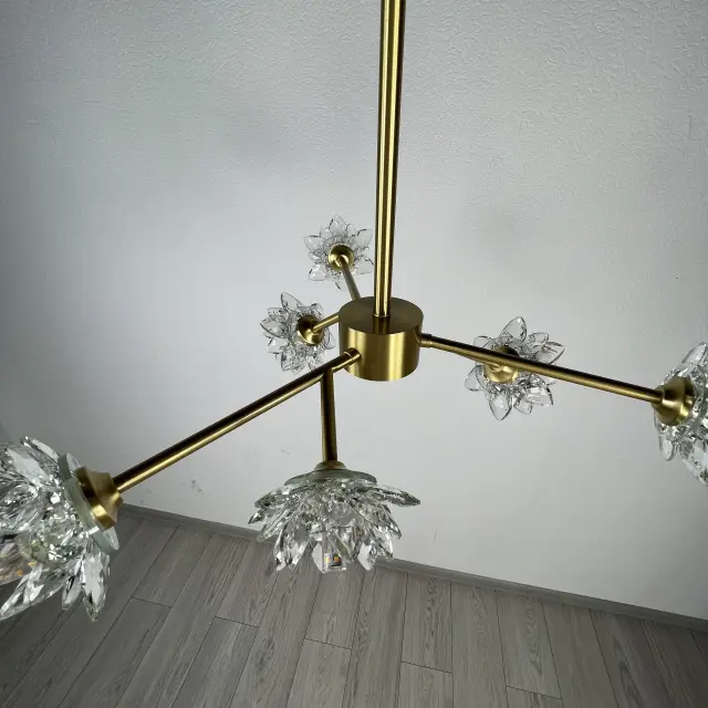 Люстра Imperium Loft 151618-26 LOTOS — золотой, ракурс 8