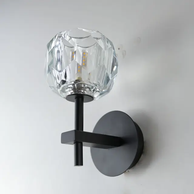 Бра Imperium Loft 156563-22 RH BOULE DE CRISTAL — черный, ракурс 3