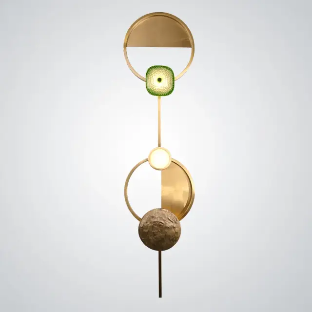 Бра Imperium Loft 158395-26 SHIELD — латунь
