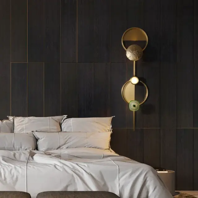 Бра Imperium Loft 158395-26 SHIELD — латунь, ракурс 14