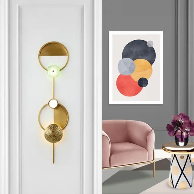 Бра Imperium Loft 158395-26 SHIELD — латунь, ракурс 19