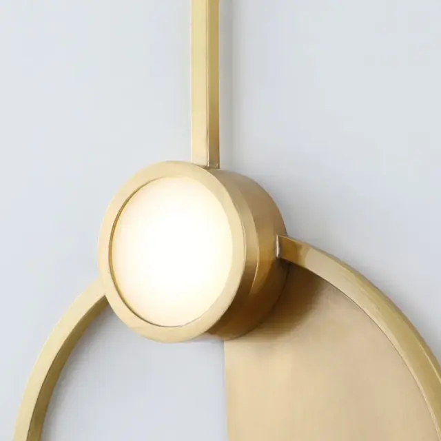 Бра Imperium Loft 158395-26 SHIELD — латунь, ракурс 23