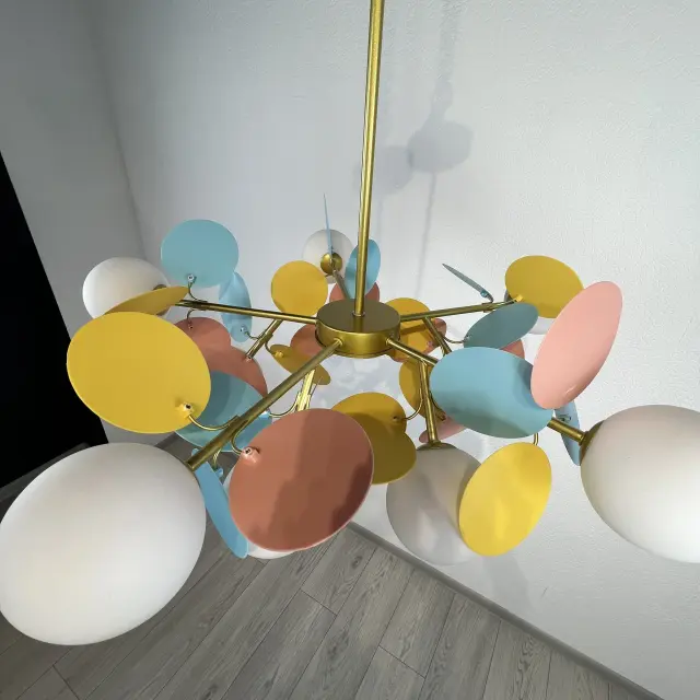 Люстра Imperium Loft 167127-26 MATISSE — золотой, ракурс 20