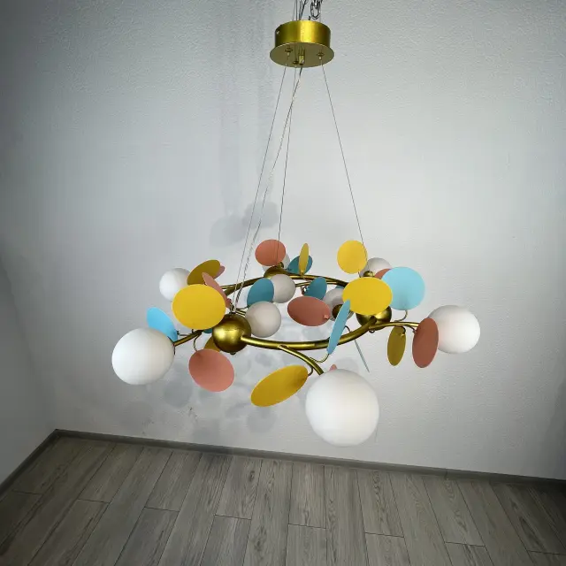 Люстра Imperium Loft 167236-26 MATISSE — золотой, ракурс 6