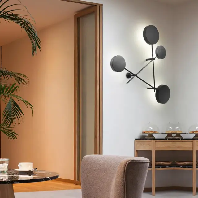 Бра Imperium Loft 168483-26 IRIDE BERNHARDT — черный, ракурс 5