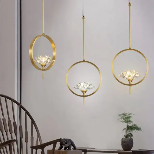 Светильник Imperium Loft 177900-26 LOTOS — латунь, ракурс 27