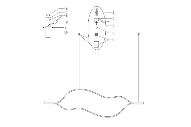 Светильник Imperium Loft 177932-49 TAPE LIGHT — золотой, ракурс 20