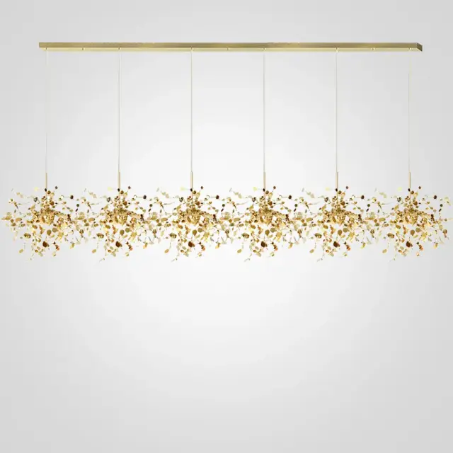 Светильник Imperium Loft 177956-22 TEZANI ARGENT SUSPENSION — золотой