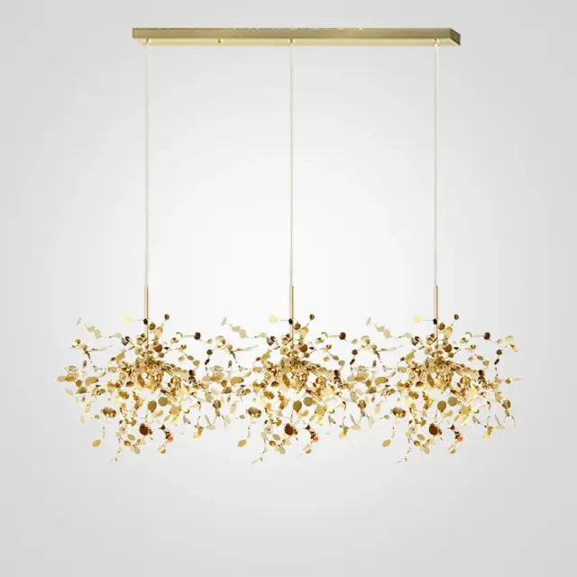 Светильник Imperium Loft 177957-22 TEZANI ARGENT SUSPENSION — золотой