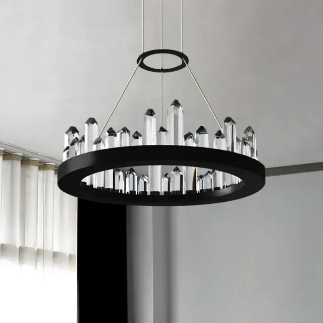 Люстра Imperium Loft 179754-26 QUARTZ — черный, ракурс 20