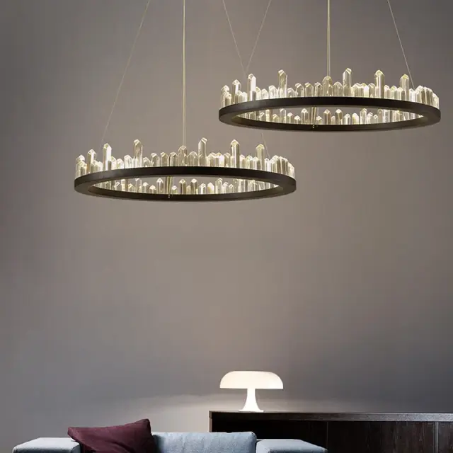Люстра Imperium Loft 179755-26 QUARTZ — черный, ракурс 30