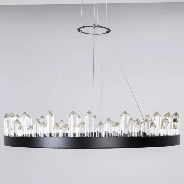 Люстра Imperium Loft 179755-26 QUARTZ — черный, ракурс 40