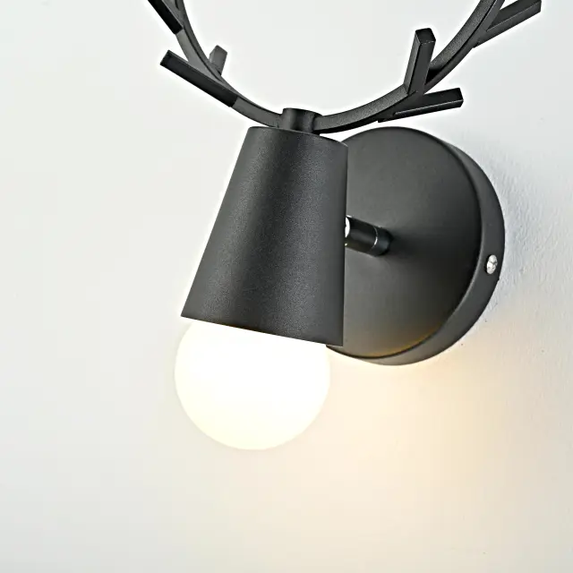 Бра Imperium Loft 181038-26 DEER — черный, ракурс 10