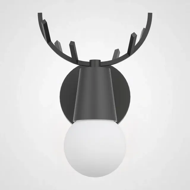 Бра Imperium Loft 181038-26 DEER — черный, ракурс 3