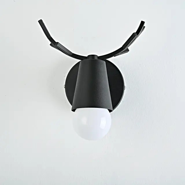 Бра Imperium Loft 181038-26 DEER — черный, ракурс 4
