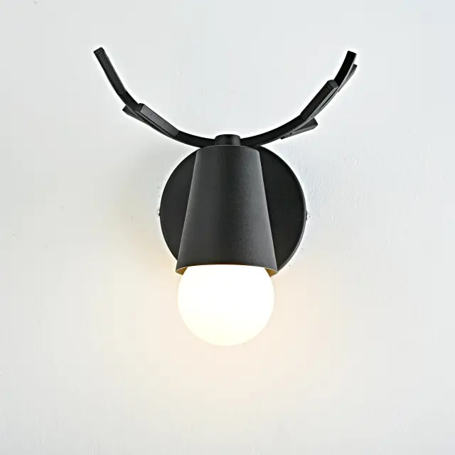 Бра Imperium Loft 181038-26 DEER — черный, ракурс 5
