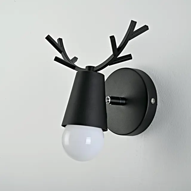Бра Imperium Loft 181038-26 DEER — черный, ракурс 6
