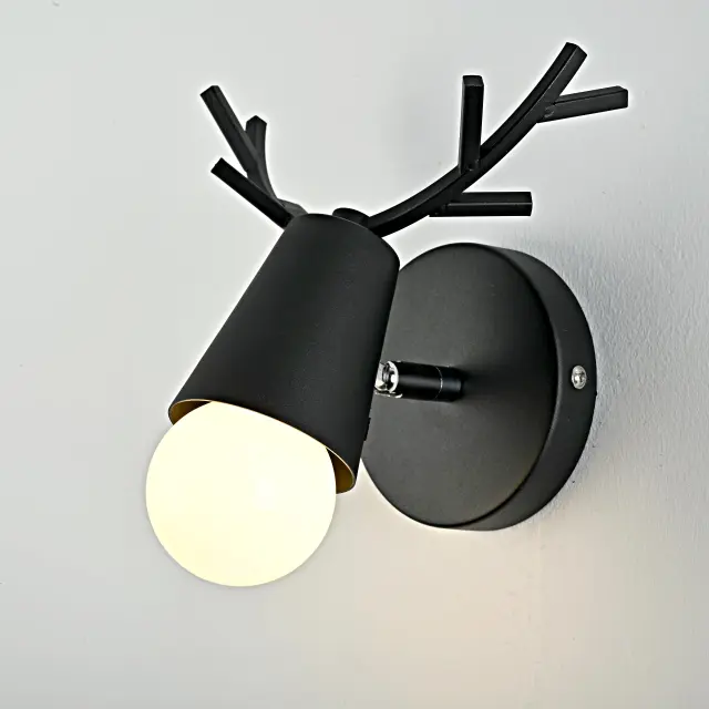 Бра Imperium Loft 181038-26 DEER — черный, ракурс 7
