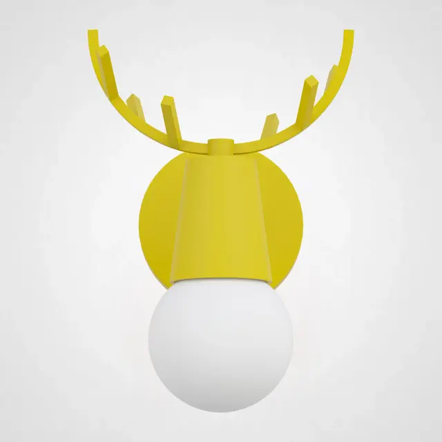 Бра Imperium Loft 181042-26 DEER — желтый, ракурс 3