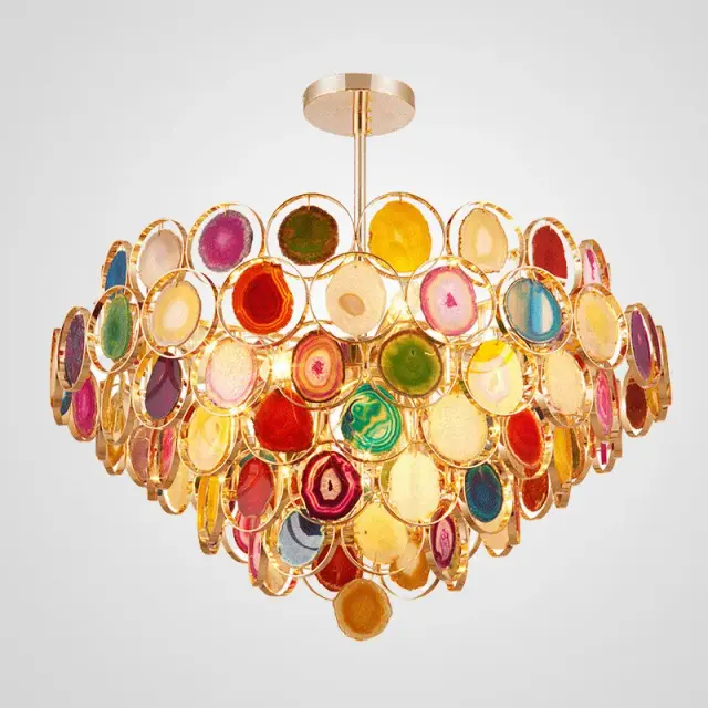 Люстра Imperium Loft 186182-26 AGATE — золотой