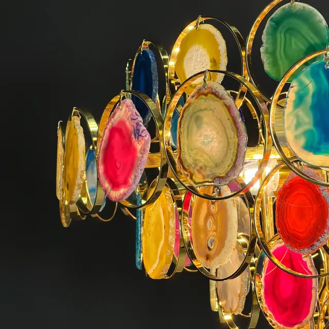 Люстра Imperium Loft 186182-26 AGATE — золотой, ракурс 12