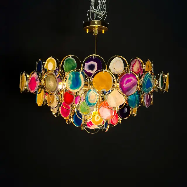 Люстра Imperium Loft 186182-26 AGATE — золотой, ракурс 16