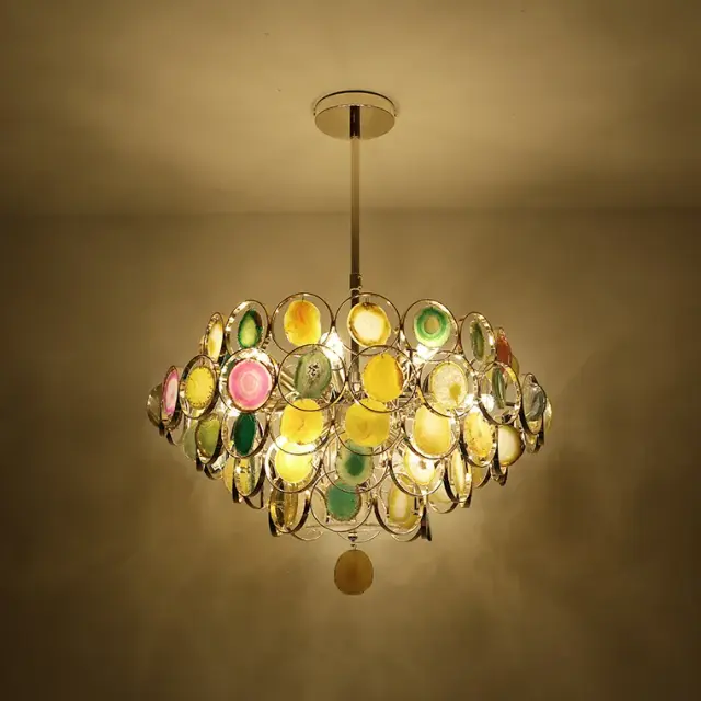 Люстра Imperium Loft 186182-26 AGATE — золотой, ракурс 18