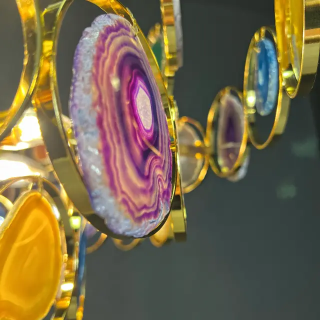 Люстра Imperium Loft 186182-26 AGATE — золотой, ракурс 4
