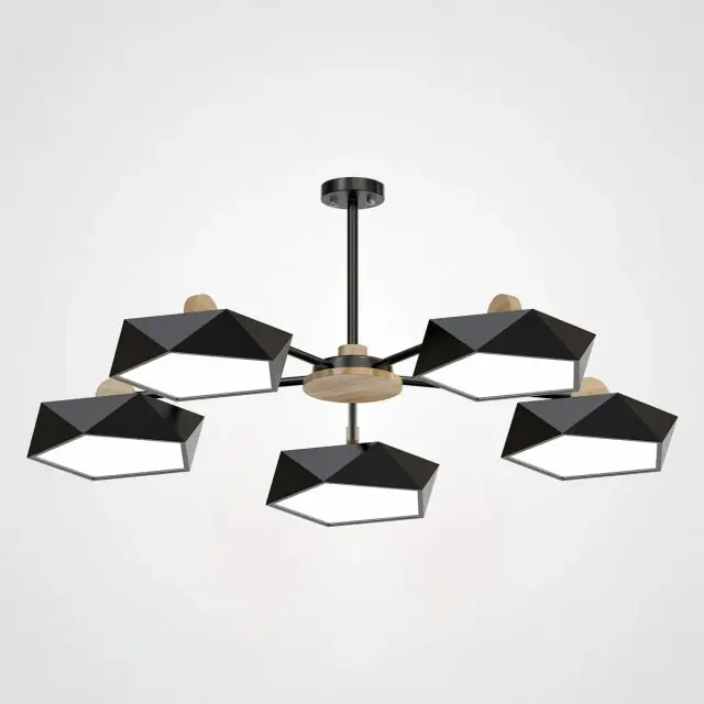Люстра Imperium Loft 186749-26 GEOMETRIC — черный