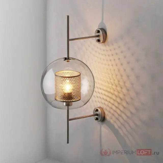 Бра Imperium Loft 189444-26 CATCH — никель, ракурс 10
