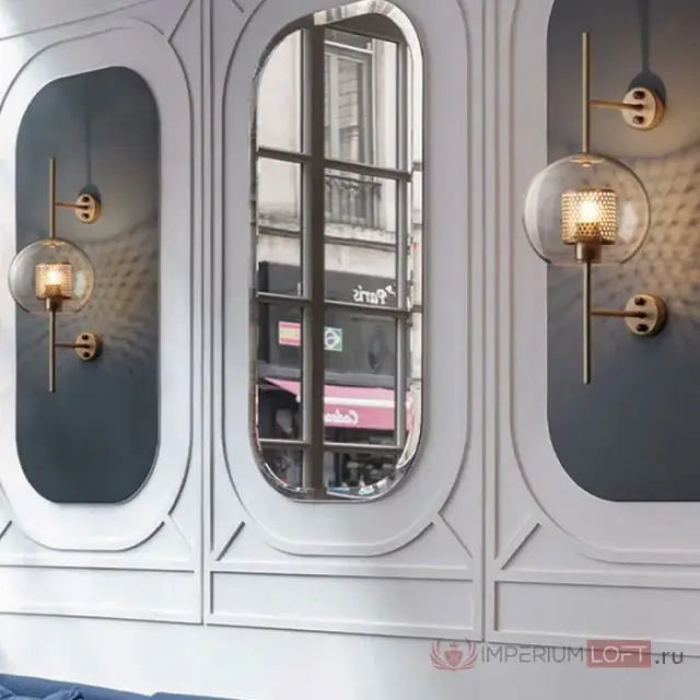 Бра Imperium Loft 189444-26 CATCH — никель, ракурс 19