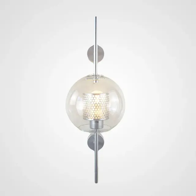 Бра Imperium Loft 189444-26 CATCH — никель, ракурс 2