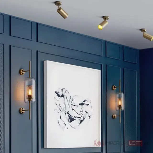 Бра Imperium Loft 189447-26 CATCH — латунь, ракурс 15