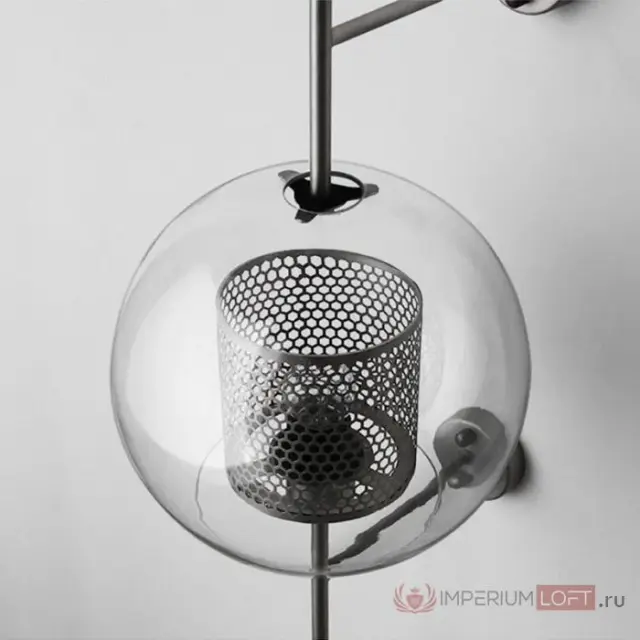 Бра Imperium Loft 189448-26 CATCH — никель, ракурс 23