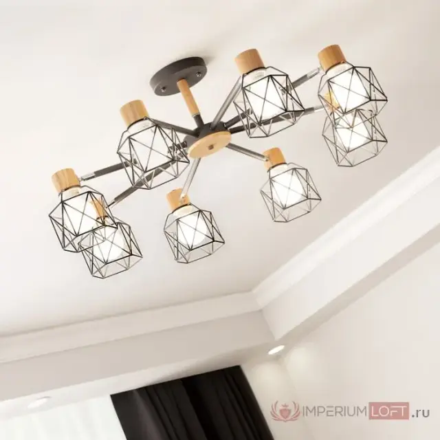 Люстра Imperium Loft 189494-26 CORF — желтый, ракурс 23