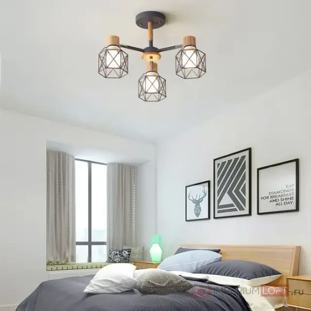 Люстра Imperium Loft 189497-26 CORF — желтый, ракурс 21