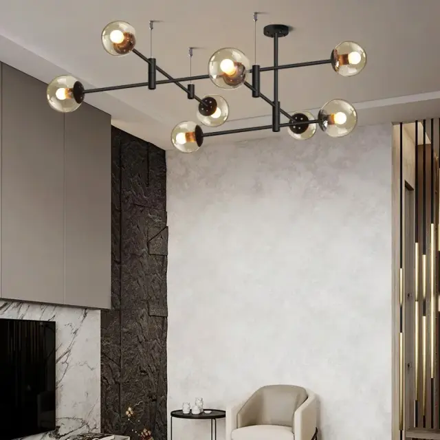 Люстра Imperium Loft 189552-26 GAP — черный, ракурс 4