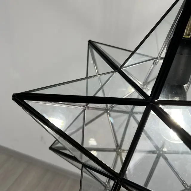 Светильник Imperium Loft 189646-26 BLACK STAR — черный, ракурс 2